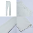 thumbnail image 4 of Men's Casual Pants Men's Autumn And Winter Slacks Tracksuit Pants With Pocket Stylish Jeans Cropped White 34, 4 of 9