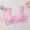 Pink, variant on Girls Floral Bralette Wire-Free Cotton Comfort Fit Casual School Wear Everyday Undergarment First Bra(White,15-16 Years)