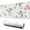 White Christmas Snowman, variant on Long Mouse Pads for Desk,Gray Christmas House and Tree Pattern Desk Mats on Top Of Desks, Desk Mouse Pad Extra Large with 3mm Non-Slip Base and Stitched Edge for Gaming,Office,Work,Home 47.3x23.6in