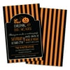 Personalized Eat, Drink, & Be Scary Halloween Party Invitation