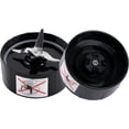 thumbnail image 5 of Qucyy Lot de 2 Pcs de Rechange pour Mixeur à Lame Croisée Compatible avec Mixeurs Magic Bullet 250w Modèle MB1001 Series, Noir, 5 of 5