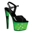thumbnail image 2 of Women's Pleaser Illuminator 709 Ankle Strap Sandal, 2 of 2