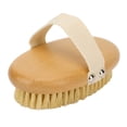 thumbnail image 3 of Cepillo para el cuerpo, exfoliante depurador corporal Alivia fatiga para la piel reafirmando cerdas densas para el baño para las piernas, 3 of 7