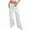 White（womens pants）, variant on ZHYou No Boundaries Womens Cargo Joggers,Loose Fit,High Elastic Waist,Drawstring Sweatpants,Wide Leg,Pull On Trousers with Pockets,Gray,Size L