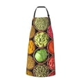 thumbnail image 2 of Lsque Spices And Herbs Waterproof Apron Chef Aprons for Men Heavy Duty Chemical Work Apron Extra Long Grilling Aprons with Adjustable Bib Apron, 2 of 9