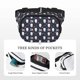 thumbnail image 5 of Fotbe Llamas 1 Cangurera Cuadrada con Estampado de Doble Capa, Bolsa de Cintura Ajustable Mini para Hombres y Mujeres, 5 of 9