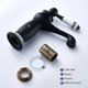 thumbnail image 1 of Luxury Basin Bath Faucet European Retro Single Handle Black Chrome for Cold and Hot Water Sink Mixer Tap Mixer, 1 of 5