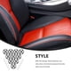 thumbnail image 2 of 10 fundas para asientos de coche con placa ciruela y 10 ganchos metálicos de plástico, cierre de clip y hebilla fija para accesorios de instalación., 2 of 4