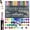 48 Colors, variant on Gradientcolor Marker Pen for Highlight,Sakesfor/Neattidyly Magische/Illuminateupon Marker,Double Line Outline Markers Pens, For Drawing and Scribbling,Gradientiscolor Outline Pens