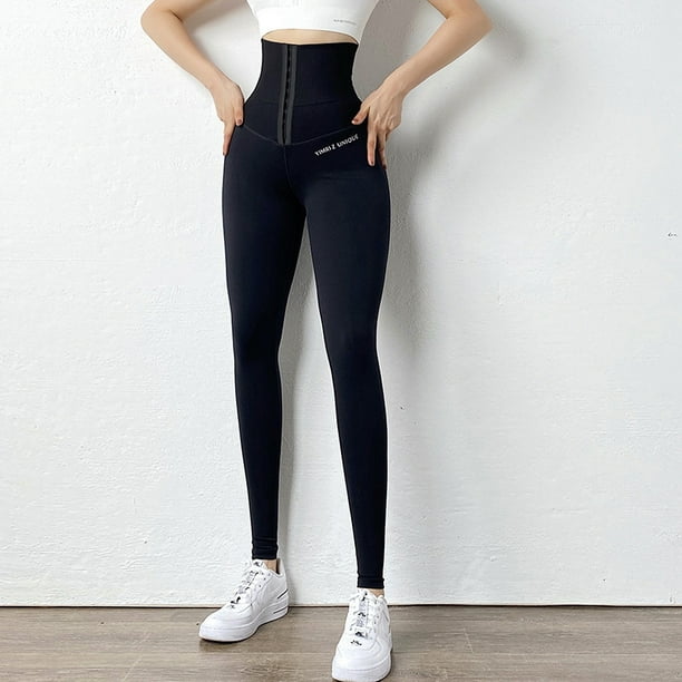 Women Leggings High Waist Fitness Gym Corset Pants Slimming Running Adults  Training Slimming Breathable Elastic Trainer Trousers 