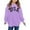 Purple, variant on WMQPNNS Sweatshirts for Girls for Age 3-4 Years Oversized Pullover Letter Graphic Crewneck Sweatshirt Unisex Comfy and Soft Sweatshirts, Color Rose Gold