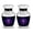 Purple-3, variant on SABURIAL Purple Urn - Funeral Keepsake for Adult - Combo 2 - Large with 3 Inch Pack of 2 - Decorative Urn for Human Ashes - Memorial Ashes Urns - Funeral Ash Urns Mini