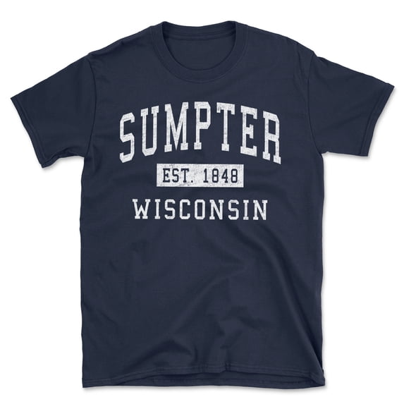 Sumpter Wisconsin Classic Established Men's Cotton T-Shirt