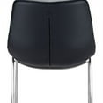 thumbnail image 5 of Magnus Counter Chair (Set of 2) Black & Silver, 5 of 7