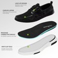 thumbnail image 5 of OrthoComfoot Comfortable Mens Walking Shoes with Arch Support for Plantar Fasciitis, Casual Leather Orthopedic Slip On Loafers, Adjustable Lace Up Slip Resistant Fashion Shoes for Driving, 5 of 7