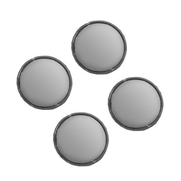 kanaroous Pack of 4 Car Wheel Center Caps Vehicle Truck Front Rear Tyre Hub Cover Universal Auto Tire Replacement Parts Accessories