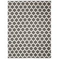 thumbnail image 2 of SAFAVIEH Montauk Proinsias Geometric Cotton Area Rug, Dark Grey/Ivory, 8' x 10', 2 of 6