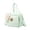 Green-B, variant on Baby Diaper Bag Tote, Mommy Bag Cute Nappy Bag with a Cute Bag Charm, Crossbody Travel Diaper Tote Multifunction Storage Bag Green, Gifts for Women