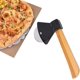 thumbnail image 3 of 2 uds Heilwiy cortador de Pizza rodillo para Pizza hacha con mango de madera rueda para Pizza cortador de Pizza regalo para Pizza, 3 of 5