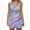 Purple B, variant on Tankini Swimsuits for Women Loose Fitting Floral Printed Swim Tops with High Waisted Boyshorts Two Piece Bathing Suits Comfortable Athletic Swimwear, Sizes S-5XL