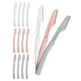 thumbnail image 1 of Maquinillas de Afeitar para Cejas para Mujeres 15 Piezas Maquinilla de Afeitar Dermaplane Segura Herramienta Dermaplaning para Cara Maquinilla de Afeitar de Cejas Plegable para Mujeres y Hombres que A, 1 of 3