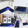 thumbnail image 4 of Colorful Starry Sky and Universe Anti Fatigue Kitchen Rugs Set Of 2, Non Slip Washable Decorative Floor Mats for Kitchen Sink Laundry, 17"x30" and 17"x47", 4 of 5