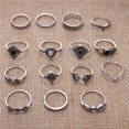 thumbnail image 4 of Decodeary 15 Pieces Midi Rings Women Supplies DIY Jewelry Firm Structure Birthday Gift, 4 of 6