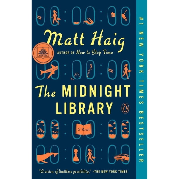 Libro The Midnight Library: A Novel Tapa Blanda, Autor Matt Haig, Editorial Knopf