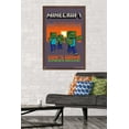 thumbnail image 2 of Minecraft - Zombies Around Wall Poster, 22.375" x 34", Framed, 2 of 3