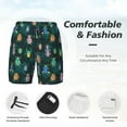 thumbnail image 3 of Lsque Bright ladybugs Pattern Swim Trunks- Bathing Suit Compression Liner - Beach Swim Shorts Swimwear - (S-3XL) - Stretch Quick Dry-3X-Large, 3 of 6