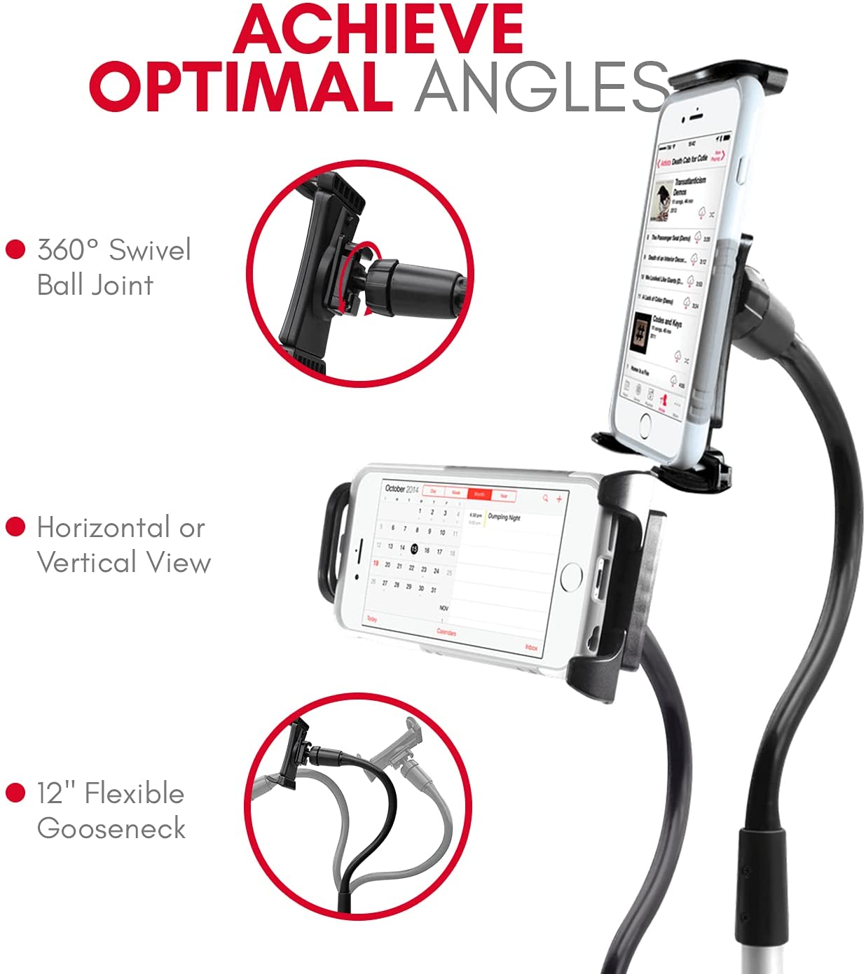 MACALLY HRMOUNTPRO4UAC iPad Autohalterung