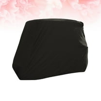 HOMEMAXS 4 Passenger Golf Cart Enclosures Wrap Cover Push Trolley Black