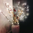 thumbnail image 6 of Twig Lights, Battery Powered Branches Lights with 20 LED Bulbs, Romantic Decorative Iights for Vase, Lighted Tree Branches for Indoor, Plug in Lighted Branches for Party (Warm Yellow), 6 of 7