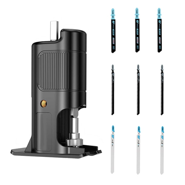 Piezas de herramientas taladro eléctrico moto modificada, 9 hojas de Sunnimix sierra recíproca