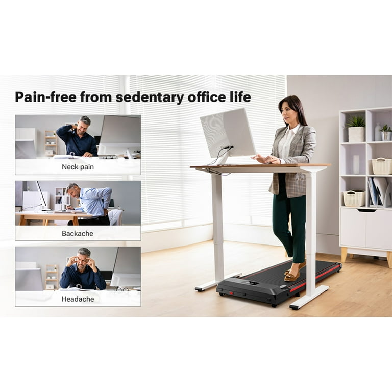 Walmart desk online treadmill