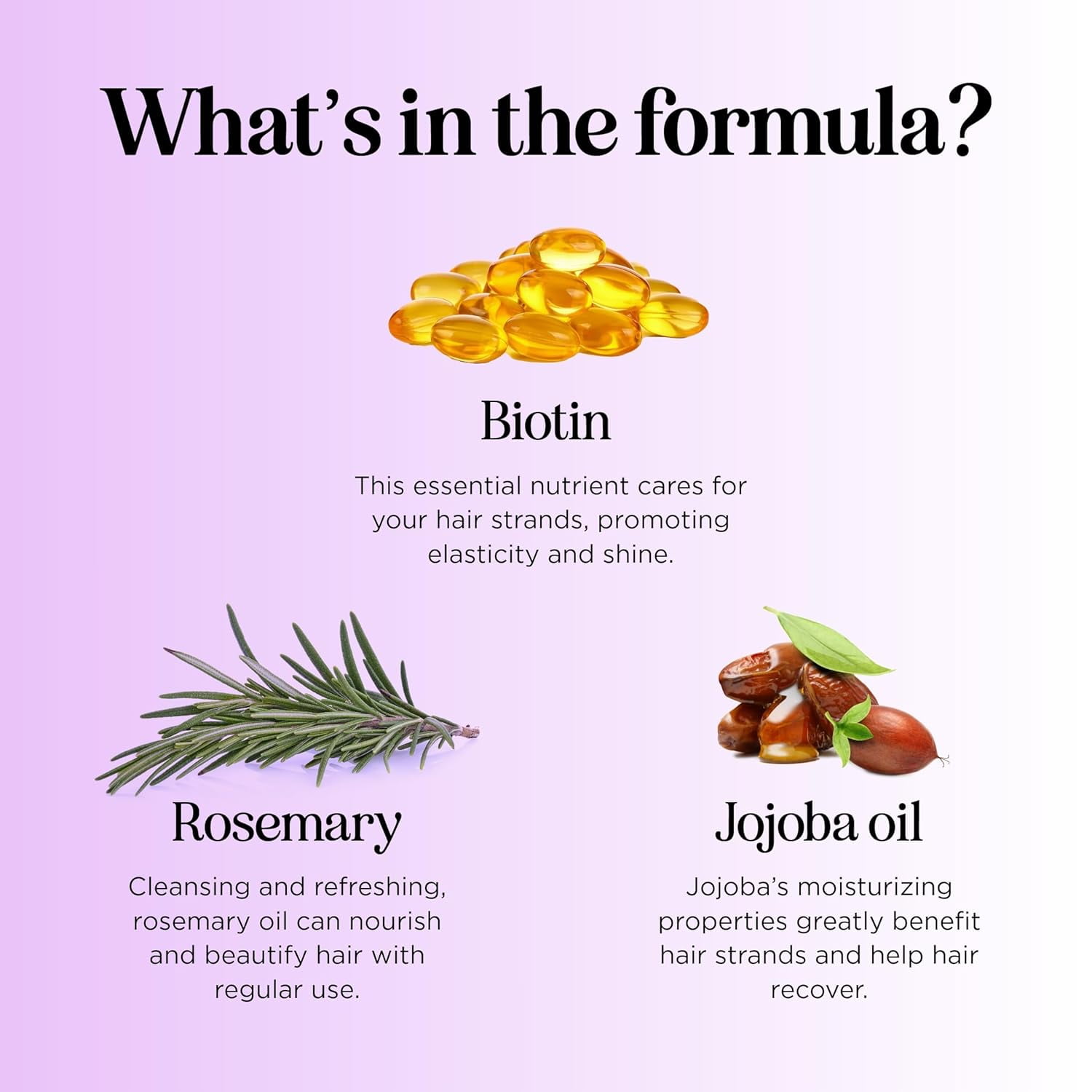 Advanced Biotin Shampoo for Hair Growth - Biotin Shampoo for Thinning Hair and Hair Loss with Black Castor Caffeine Collagen and Rosemary Oil for Hair Growth - Thickening Shampoo for Men and Women