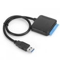 thumbnail image 2 of Cable SATA a USB 3.0 de 2,5/3,5 pulgadas, adaptador de línea para disco duro HDD/SSD cuadrado, 2 of 14