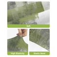 thumbnail image 4 of Sage Green Ombre Bar Stool Covers Set of 6, Vintage Shabby Abstract Plaid Art Stretch Washable Bar Chair Covers with Backs, Removable Pub Counter Height Chair Cover for Kitchen Dining Room Cafe, 4 of 7