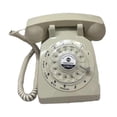 thumbnail image 3 of GUOOL Audio Guest Book Phone Vintage Phone Recorder Classic Desk Telephone Model Beige, 3 of 9