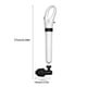 thumbnail image 4 of Desatascador de inodoro Advancent de alta presión para desatascar drenaje Juegos de accesorios de baño, 4 of 6