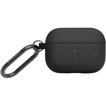 Native Union Roam Case – Silky Matte Liquid Silicone Case – Compatible with AirPods Pro (Black)