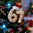 thumbnail image 3 of WEGFTDUOP Christmas 67 Acrylic Ornament Six Funny Xmas Holiday Ornament Funny 67 Decorations Meme Grandkid Gift For Christmas Tree Christmas Hanging Decor, 3 of 6
