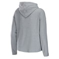 thumbnail image 3 of Women's WEAR by Erin Andrews Heathered Gray Seattle Seahawks Pullover Hoodie & Pants Lounge Set, 3 of 5