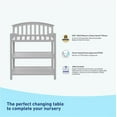thumbnail image 5 of Graco Infant Changing Table with Changing Pad, Pebble Gray, 5 of 12