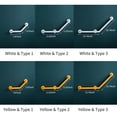 thumbnail image 2 of Amdohai 12 x 12 Inch Bathroom Grab Bar with Luminous Circle, 2 of 7