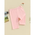 thumbnail image 4 of Musuos Kids' Sports Pants 6M 12M 2-8Years Elastic High Waist Solid Color Athletic Long Sweatpants Casual Pants for Boys Girls, 4 of 10