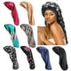 thumbnail image 1 of Gorro largo de satén para trenzas, cubre rastas suaves, gorro para dormir de noche para mujeres, cabello largo y rizado, trenzas y rizos., 1 of 6
