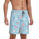 thumbnail image 2 of Balery Funny Cute Teeth Pantalones cortos de pijama de punto de algodón para hombre con cinturilla y bolsillos-Medium, 2 of 6