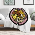 thumbnail image 4 of Pokemon Pikachu Throw Blanket Cute Flannel for Boys Girls Men Women, 4 of 7