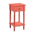 thumbnail image 1 of Ergode Table d'Appoint French Country Khloe 1 Tiroir avec Étagère, 1 of 4